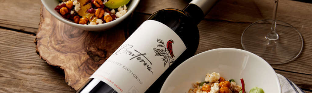 Bonterra Cabernet Sauvignon Wine with Harvest Bowls