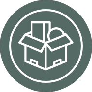 wine club icon - manage box