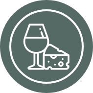 wine club icon - recipes